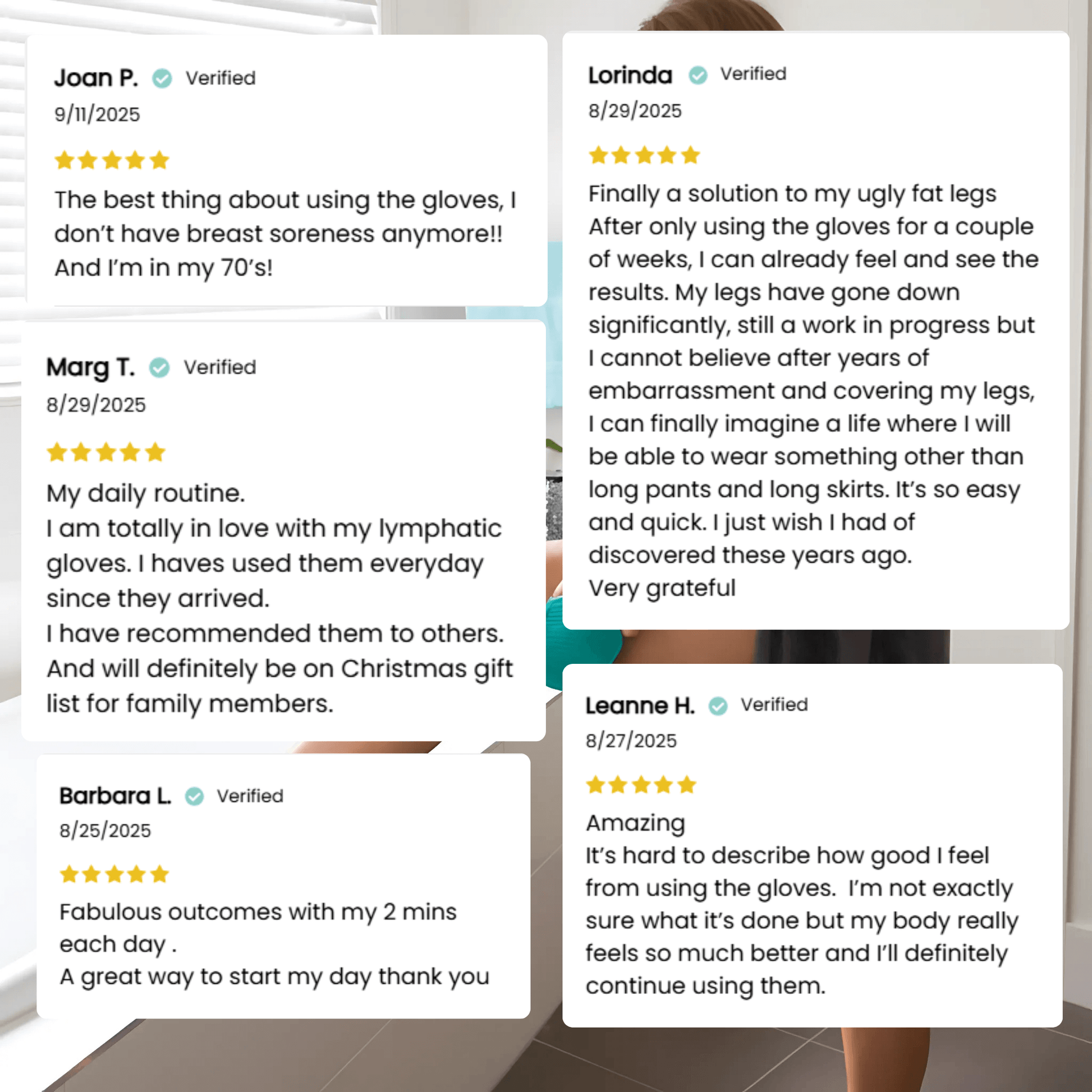 Dual-Action Lymphatic Gloves